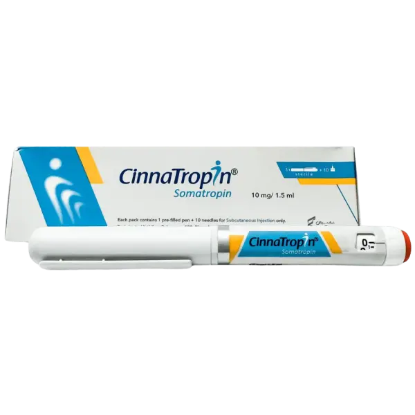 Cinnatropin somatropin 10mg 1.5ml 30 IU